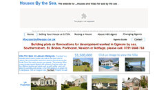Desktop Screenshot of housesbythesea.co.uk